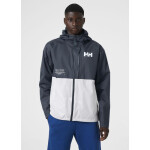 Pánská bunda Active Pace M 53085 598 Tmavě šedá s bílou - Helly Hansen tm.šedá-bílá L