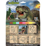 Razítka voskovkou Dinosauři