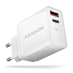 AXAGON ACU-PQ22W USB nabíječka do zásuvky (230 V) Počet výstupů: 2 x USB A, USB-C® USB Power Delivery (USB-PD) , Qualcomm Quick Charge 2.0, Qualcomm Quick