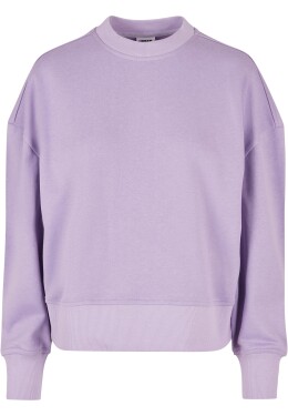 Dámský oversized Terry Crewneck lila