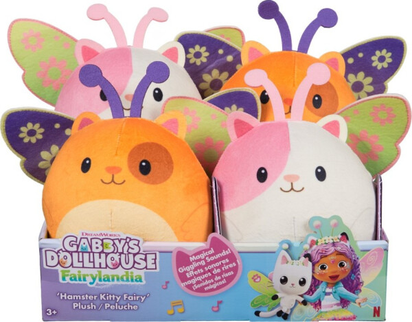 Gábinin kouzelný domek plyšový křečíci se zvuky 14 cm - Spin Master Gábinin kouzelný d