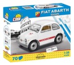 Stavebnice COBI Fiat 500 Abarth 595, 1:35, 70 kostek