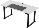 ULTRADESK Uplift bílá / Herní stůl / 160 x 75 x 74 - 116 cm / nastavitelná výška (UDESK-UP-WTDE)