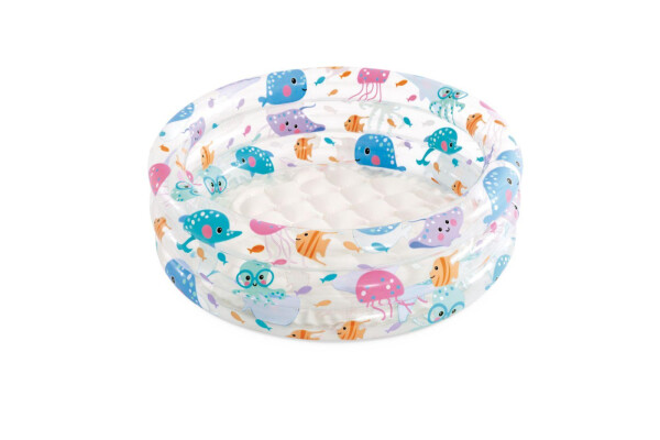 Bazén dětský nafukovací dno 3 komory 61x22cm 1-3let - Alltoys Intex