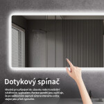 CERANO - Koupelnové LED zrcadlo Grande - 60x80 CER-DY-2073H