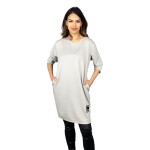 HOSH Dámské šaty Caspia Velikost: UNI, Barva: Modrá