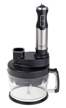 Camry CR 4623 černá / Kuchyňský robot / 1600 W / mísa 2 L / mixér 0,6 L / sekáček 0,4 L (CR 4623)