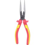 KNIPEX - kleště půlkulaté, zahnuté, s křížovým ozubením - 200mm, vysoká pevnost čelistí (3821200)