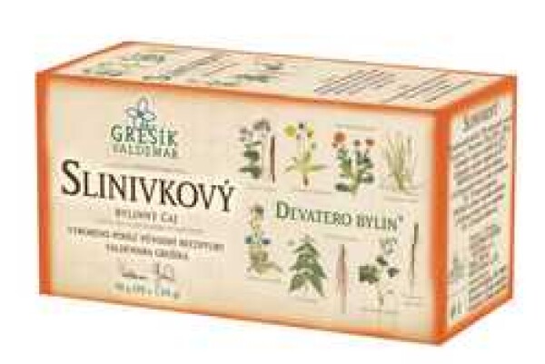 Grešík Devatero bylin Čaj Slinivkový 20x1,5g
