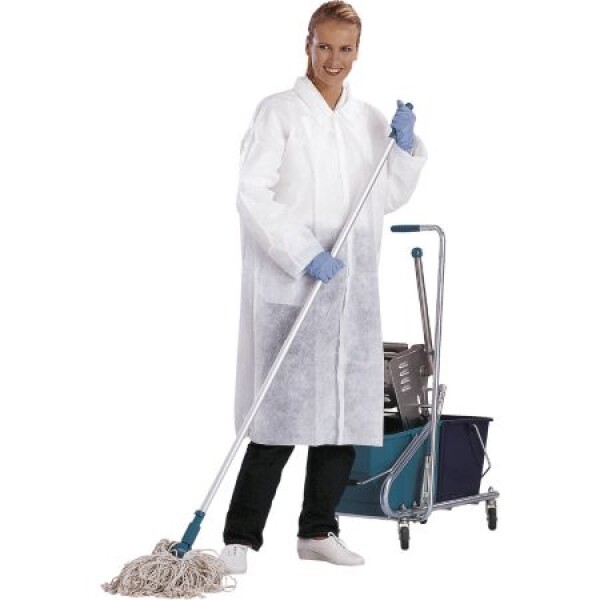 DELTA PLUS Kombinézy - Pláště - Zástěry - Pokrývky hlavy Barva: Bílá, Velikost: 2XL (BLOUSPOXX)