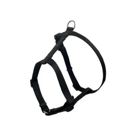 Huhubamboo Postroj pro psy černá / 46-72cm (353074)