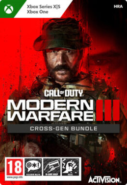 XSX Call of Duty: Modern Warfare III - CGB / Elektronická licence / Akční / Angličtina / od 18 let / Hra pro Xbox Series (G3Q-02077)