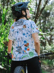 MTB dres CYCOLOGY Gangsta, dámský, krátký rukáv (Motiv Gangsta, velikost XL)