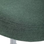 Židle kancelářská, zelená MESH síťovina, zelená látka, plastový kříž, synchronní mechanismus, kolečka pro tvrdé povrchy