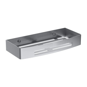 OMNIRES - UNI sprchový košík, 30 x 5 x 13 cm, broušený nikl UN10331NI