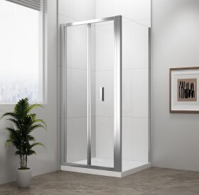 POLYSAN - EASY obdélníkový sprchový kout 900x1000, skládací dveře, L/P varianta, čiré sklo EL1990EL3415