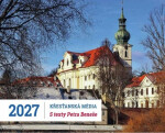 Kalendář 2027 Křesťanská média, s texty P. Petra Beneše - stolní