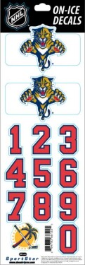 Sport Star Samolepky na helmu Florida Panthers NHL Decals