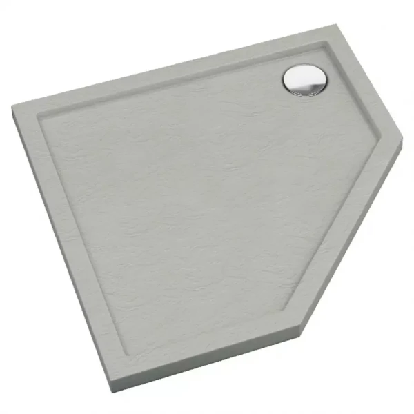 Vanička pětiúhelníkový Caspar New Cement Stone 80x80x5 - 3.2397/CT/ST