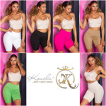 Sexy motorkářské šortky Koucla Musthave Highwaist Bikershorts Einheitsgroesse