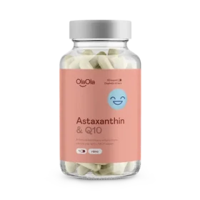 OlaOla Astaxanthin+Q10 podporující vitalitu / 60 kapslí (110060)