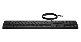 HP 320K černá / Drátová klávesnice / USB (L96909-101)
