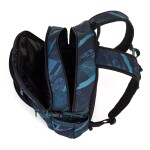 Studentský batoh v modro-tyrkysovém designu VIKI 25078