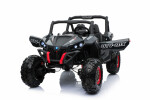 Mamido Elektrické autíčko Buggy SuperStar 4x4 lakované Black Carbon
