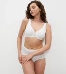 WILD ROSE SENSATION - Minimizer: opticky o jeden košíček menší, přirozeně zaoblená Triumph SILK WHITE 90F