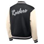 Nike Pánská bunda Las Vegas Raiders NFL Rewind Legacy Bomber Cream Velikost: 2XL