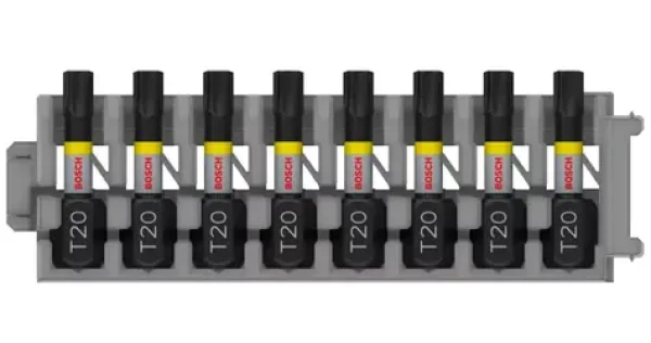 BOSCH 2608522380 / Sada šroubovacích bitů PRO Impact T20 25 mm (8 ks) (2608522380)