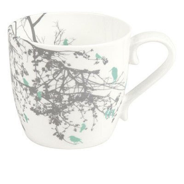 Hrnek - Zelení ptáčci