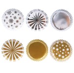 PME Košíčky papírové s fólií Vánoce 100 ks