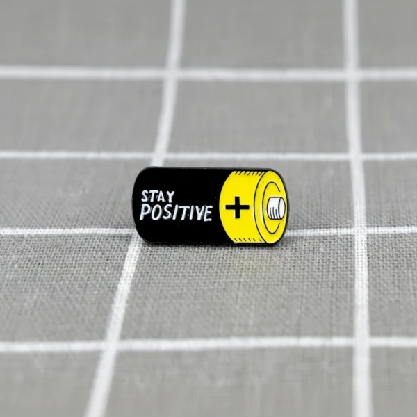 Pinarna.cz Baterka - Stay positive / Zůstaň pozitivní
