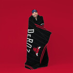 Deka Chicago Bulls NBA DeMar DeRozan Sleep Squad Throw 152 x 203 cm