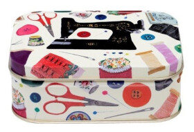 Plechovka obdelníková malá Needles Thread