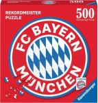 Ravensburger Kulaté puzzle FC Bayern Logo