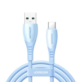 Joyroom S-A59 Vibrant Series Nabíjecí kabel USB-A (M) - USB-C (M) 3A 1.2m modrá (6956116764135)