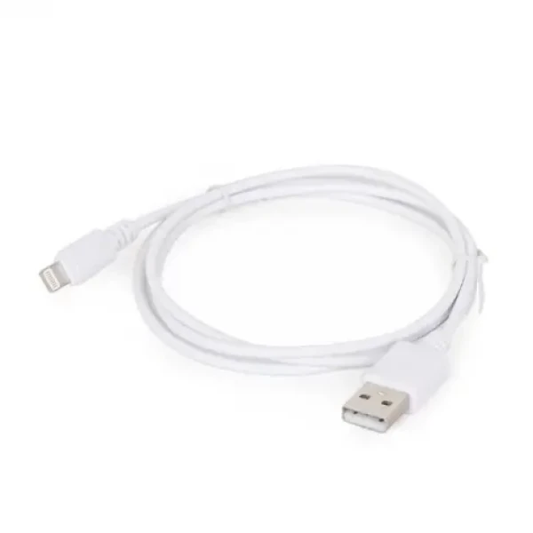 Gembird CC-USB2 USB-A - Lightning 1m bílá (CC-USB2-AMLM-W-1M)