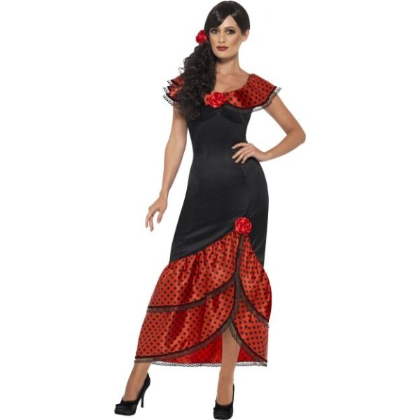 Dámský kostým flamenco tanečnice Velikost: S