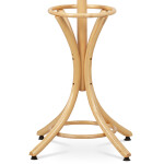 Věšák dřevěný stojanový, masiv topol a bříza, přírodní odstín, výška 185 cm