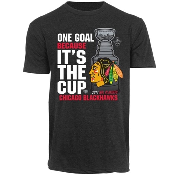 Old Time Hockey Pánské Tričko Chicago Blackhawks Stanley Cup Playoffs 2014 Velikost: