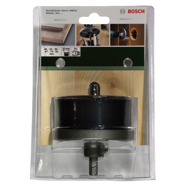 Bosch Accessories 2609255634 sada pilových děrovek 6dílná 1 sada