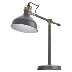 Emos lampa Z7611 stolní lampa Harry,e27,šedá