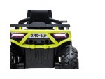 Mamido Dětská elektrická čtyřkolka 4x4 bílo-žlutá
