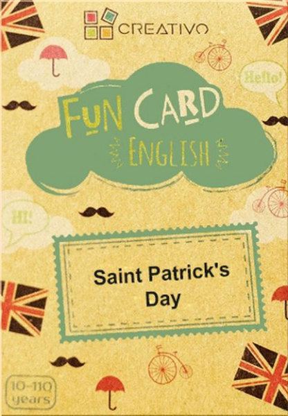 Fun card English Saint Patrick´s Day