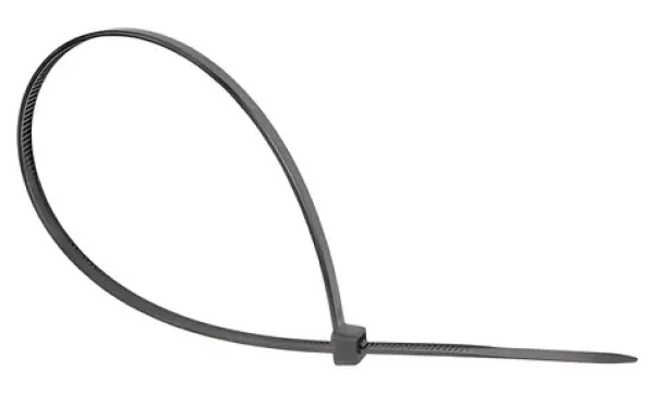 Good Connections černá / Stahovací pásky / 250 x 4,8 mm / 100 ks / nylon / rozpojitelné (KAB-25S48)