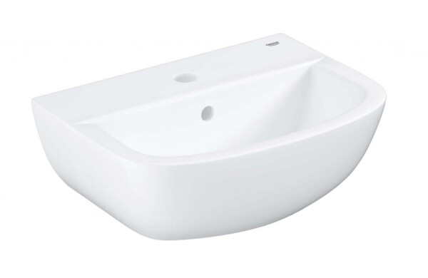 GROHE - Bau Ceramic Umývátko 45x35 cm, s přepadem, 1 otvor pro baterii, alpská bílá 39424000