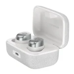 Sennheiser Momentum True Wireless 4 bílo-stříbrná / bezdrátová sluchátka do uší / mikrofón / USB-C / ANC (700366)