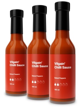 Vilgain Chilli omáčka – 3× pečené papriky 185 ml